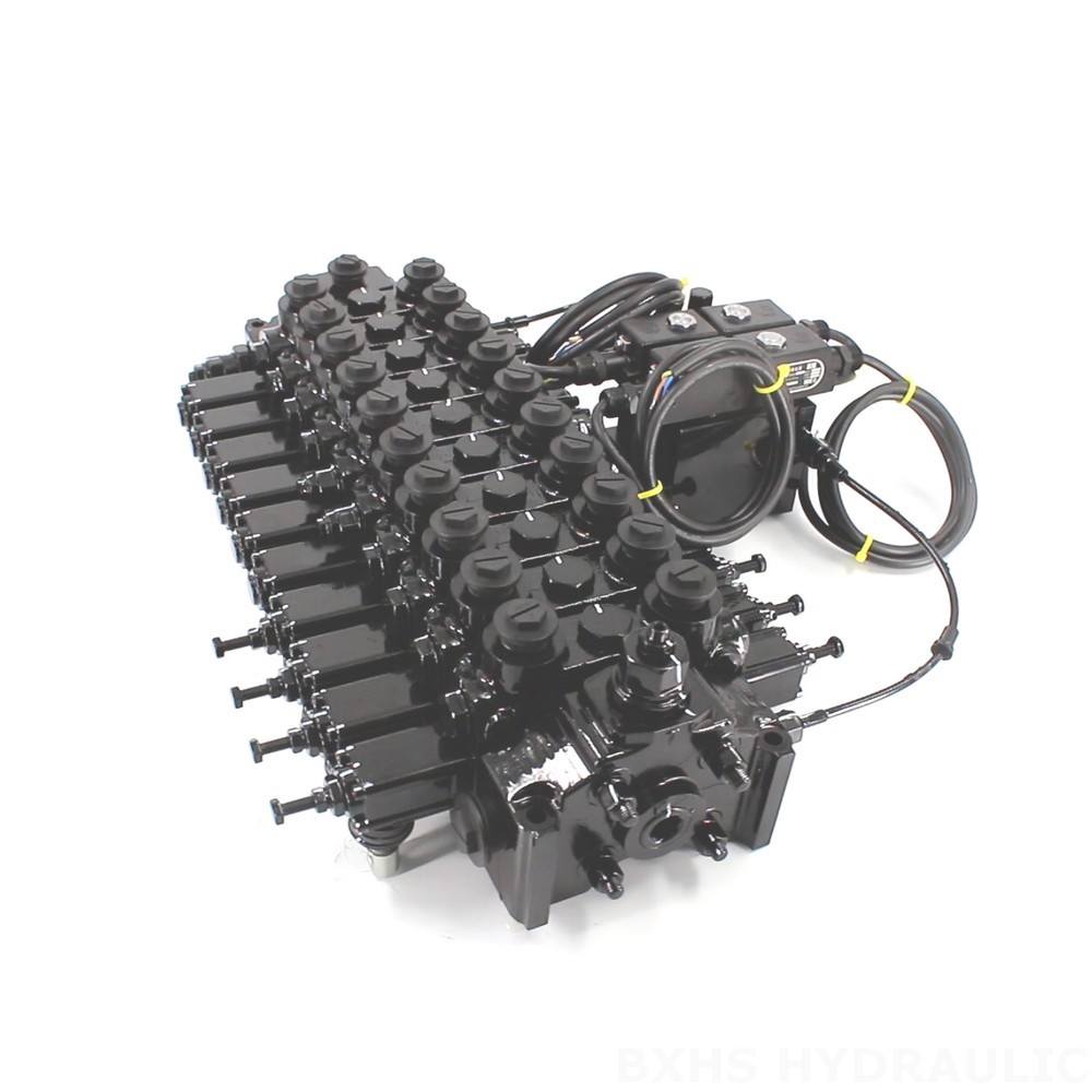 Reliable DCV150-10-NPT 10 Spool Sectional Valve for Industrial Use image